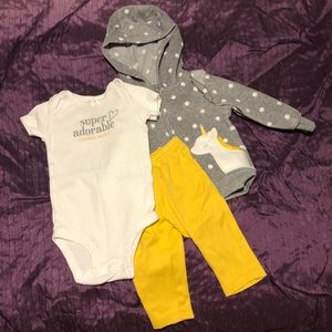 Baby girl 3-6 set